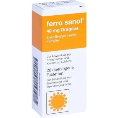 Abbildung von Ferro Sanol Überzogene Tabletten 20 St