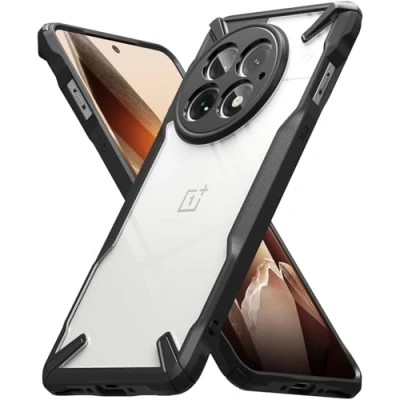 Abbildung von Ringke Fusion X Case Kompatibel mit OnePlus 13 Hülle, [Robuste Schutz] Robuster Bumper Stoßfest Anti Kratzer Fortschrittliche Handyhülle Black