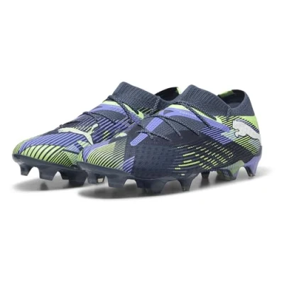 Abbildung von Puma Future 7 Ultimate LOW FG/AG Fußballschuh Nocken, Herren, Größe: 47, Gray skies/white/fizzy apple Schuhe