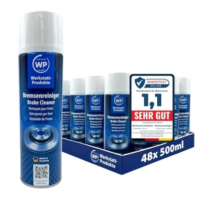 Abbildung von 48x Dosen MW WP Bremsenreiniger 500 ml original von Werkstatt Produkte Sprüht 360 in jeder Lage