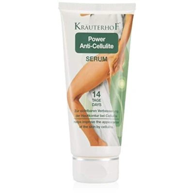 Abbildung von Kräuterhof Power Anti Cellulite Serum zur sichtbaren Verbesserung der Hautkontur bei Cellulite, 100 ml