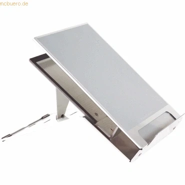 Abbildung von BakkerElkhuizen Notebookständer Ergo Q 260 BNEQ260 15,7Zoll silber