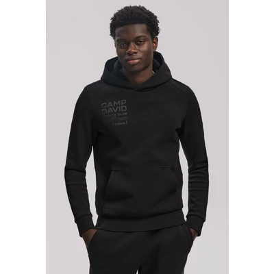 Abbildung von Camp David MIT Rubber Artworks Kapuzenpullover, Herren, Größe: 4XL, Black