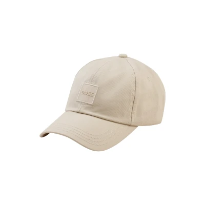 Abbildung von BOSS Derrel Cap, Herren, Größe: One Size, Light beige