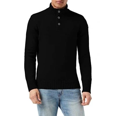 Abbildung von Schott Lance Strickpullover, Herren, Größe: XL, Black