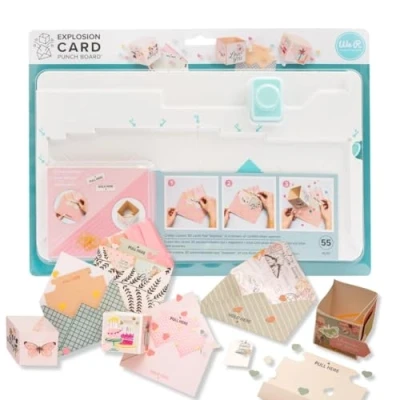 Abbildung von We R Memory Keepers Explosion card punch board
