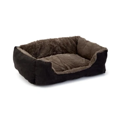 Abbildung von Beeztees Katzenbett Baboo Taupe/Schwarz 48x37x18cm
