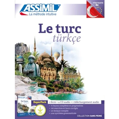 Abbildung von Le Turc: Superpack avec 1 livre + 4 CD audio téléchargement (Senza sforzo)