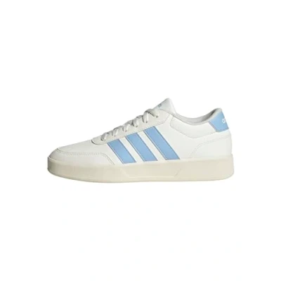 Abbildung von adidas Damen BREAKNET 3.0 Shoes Schuhe, core White/Glow Blue/Off White, 40 EU