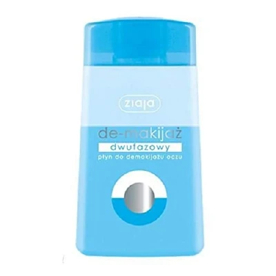 Abbildung von Makeupentferner für die Augen Doppelformel 120ml von Ziaja // De Makijaz Plyn do demakijazu oczu Dwufazowy