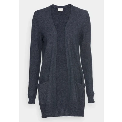 Abbildung von VILA Viril OPEN LS NOOS Strickjacke, Damen, Größe: XS, Total eclipse
