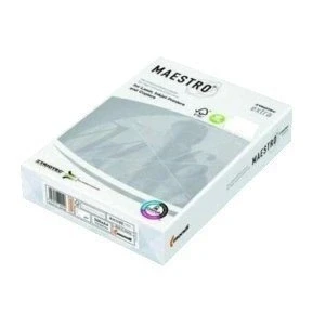 Abbildung von Maestro Drucker und Kopierpapier Mondi Extra 120g/m² DIN A4 250 Blatt hochweiß