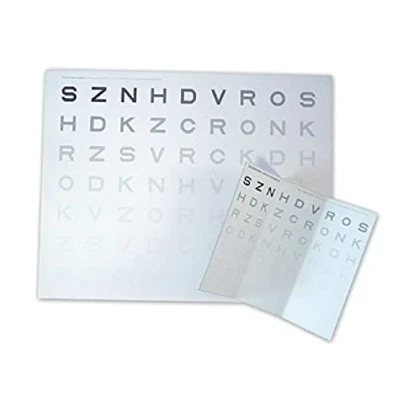 Abbildung von GIMA 31317 Kontrastempfindlichkeitstest, 40 cm