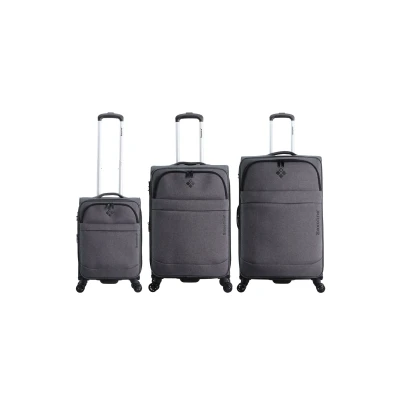 Abbildung von Saxoline Stoffkofferset Kofferset, Größe: One Size, Grey