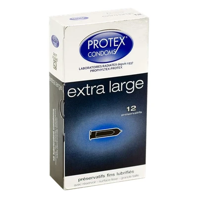 Abbildung von «Extra Large» große Kondome aus Frankreich (12 Kondome) 12 St