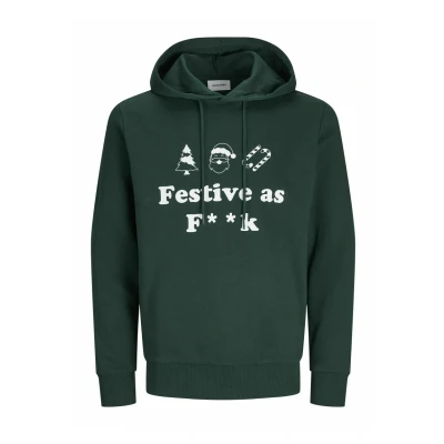 Abbildung von Jack &amp; Jones Kapuzenpullover, Herren, Größe: Large, Scarab