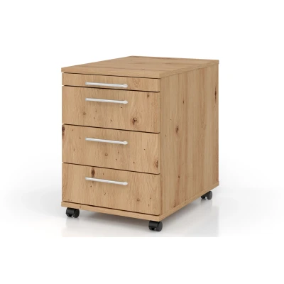 Abbildung von Hammerbacher Rollcontainer 1606 RE Asteiche