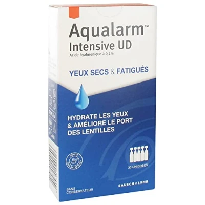 Abbildung von Bausch + Lomb Aqualarm Intensiv UD 30 x 0,5 ml