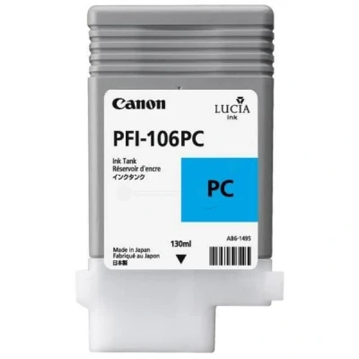 Abbildung von Canon PFI 106PC Fotocyan Druckerpatrone