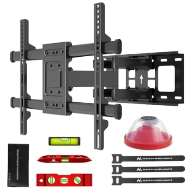 Abbildung von Maclean MC 789 TV Wandhalterung, (bis 85 Zoll, Wandhalterung 32 85&#039;&#039; 60kg einstellbar)