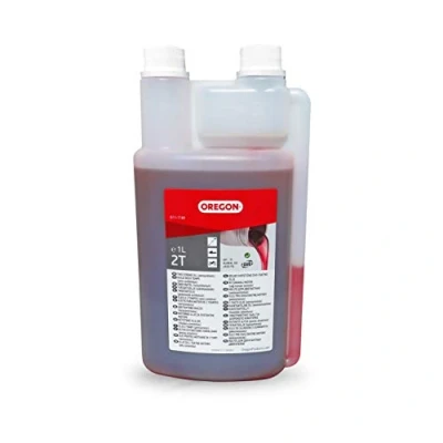 Abbildung von Oregon Öl Additiv Zweitaktmotorenöl 2 Takt 1000 ml Dosierflasche