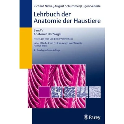 Abbildung von Lehrbuch der Anatomie Haustiere. Band 5. Vögel