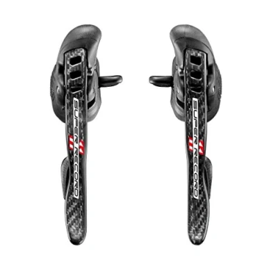 Abbildung von Campagnolo Record Schalthebel, schwarz, 25x15x15cm