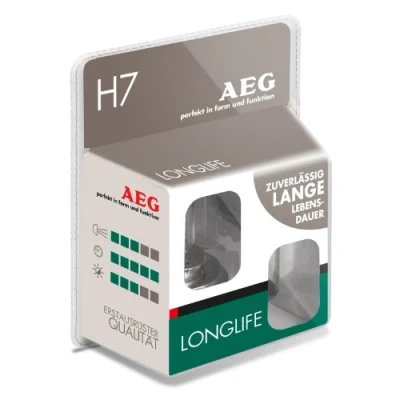 Abbildung von AEG 97266 Glühlampe, Fernscheinwerfer H7 12V 55W Halogen VOLKSWAGEN: Golf 7 Schrägheck, Passat B6 Variant, Touran I, BMW: 5 Limousine, 3 Touring