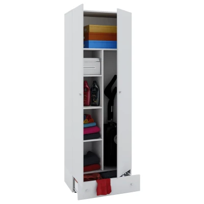 Abbildung von my bath Putzschrank Vandol II Weiß