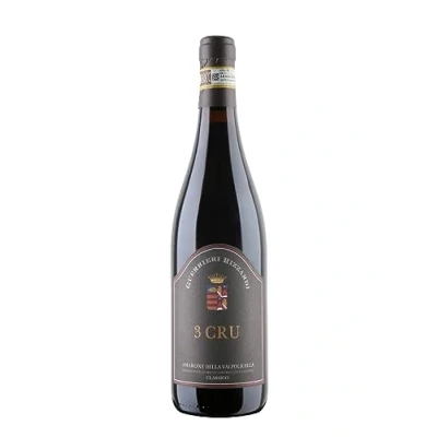 Abbildung von Guerrieri Rizzardi Azienda Agricola 3 CRU Amarone della Valpolicella Rotwein Liter Corvina trocken (1 x 0.75 l)