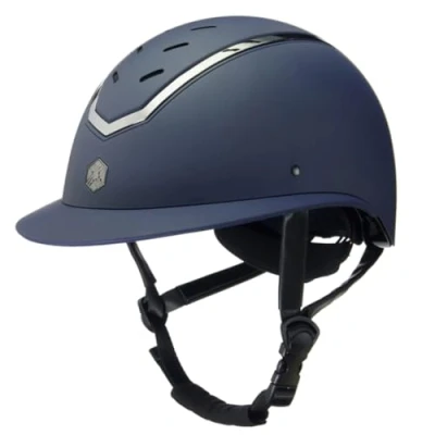 Abbildung von Charles Owen Reithelm Kylo Wide Peak Navy Matte/Pewter 58 61cm