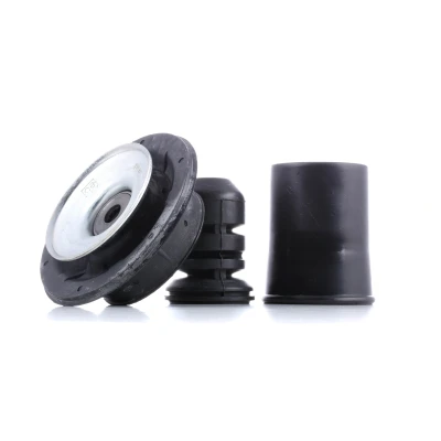 Abbildung von FEBI BILSTEIN 02556 Reparatursatz, Federbeinstützlager Vorderachse mit Kugellager Anbaumaterial, Anschlagpuffer VOLKSWAGEN: Jetta 2, GOLF 2