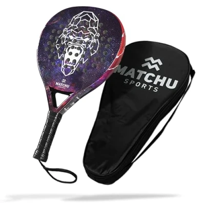 Abbildung von Padelschläger Gorilla für Allrounder 3K Carbon Blau/Rot