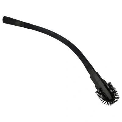 Abbildung von vhbw Fugendüse Flexibel kompatibel mit Hoover Staubsauger 30 37 mm Rundanschluss Staubsaugerdüse, abnehmbare Bürste, 63 cm