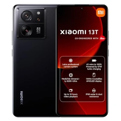 Abbildung von Xiaomi 13T 8GB/256GB Schwarz Smartphone