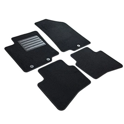 Abbildung von MDM SP 1668 Fußmatten Velours Autoteppich passend für Kia Rio III (UB) 08.2011&gt;01.2017, black