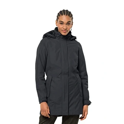 Abbildung von Jack Wolfskin Madison Avenue Parka, Damen, Größe: XS, Phantom