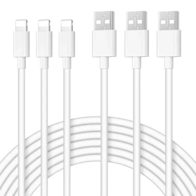 Abbildung von iPhone Ladekabel 1M 3Pack [MFi Zertifiziert], USB Lightning Kabel Schnellladekabel Handy für 14 13 12 11 Pro Max XS XR X 8 7 6 5 SE, iPad, Airpods