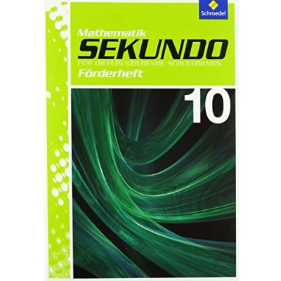 Abbildung von Sekundo: Mathematik für differenzierende Schulformen Ausgabe 2009: Förderheft 10 (Sekundo Schulformen: 2009 Arbeitshefte und Fördermaterial 7 10)