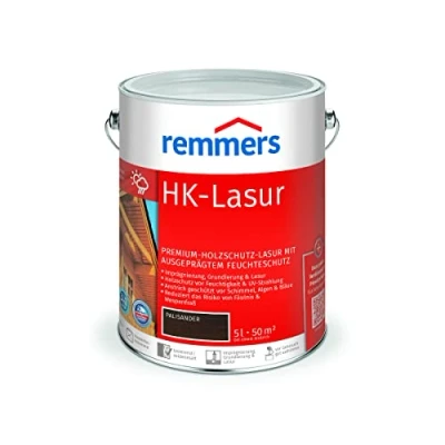 Abbildung von Remmers Holzschutzlasur HK Lasur 3in1 ebenholz 5 Liter für aussen