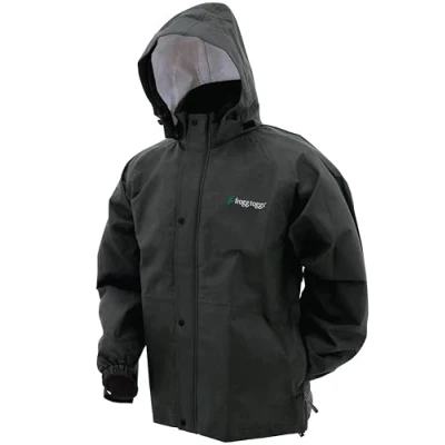 Abbildung von FROGG TOGGS Herren Regenjacke Signature Bull Frogg, wasserdicht, atmungsaktiv, Schwarz, S