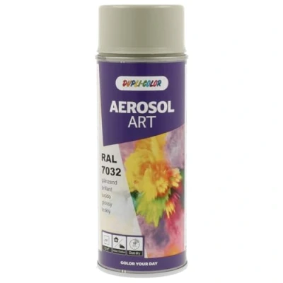 Abbildung von Dupli Color 741333 AEROSOL ART RAL 7032 kieselgrau glänzend 400 ml