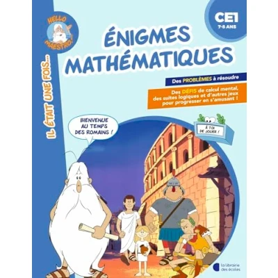 Abbildung von Enigmes mathématiques CE1: Bienvenue au temps des Romains !