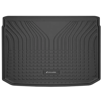 Abbildung von WALSER Premium Kofferraumwanne kompatibel mit Audi A3 Sportback (8VA, 8VF) 09/2012 10/2020, 100% passgenaue Kofferraum Schutzmatte Made in EU, robuste Antirutschmatte Auto