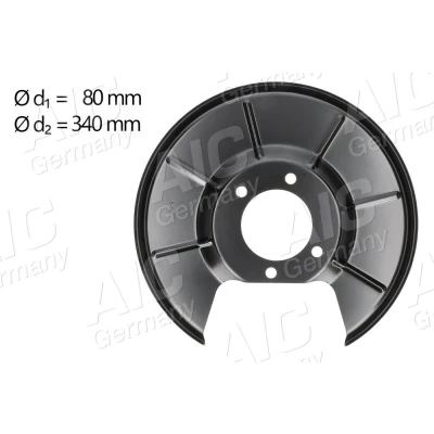 Abbildung von AIC 56326 Ankerblech Hinterachse links FORD: KUGA 1, Focus 2 Schrägheck, Galaxy Mk2 MPV