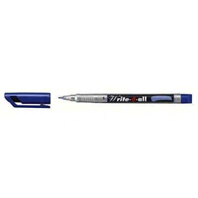 Abbildung von 10 x Stabilo Permanentmarker Write 4 all S 0,4mm blau