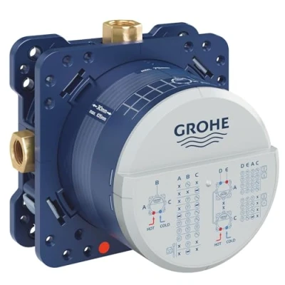 Abbildung von GROHE 35600000, Blau, Weiß, 1/2, 17,6 cm, 1 Stück(e)