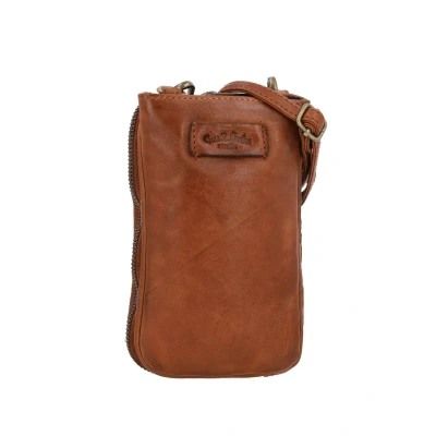 Abbildung von Gusti Leder Soren Umhängetasche, Größe: One Size, Cognac