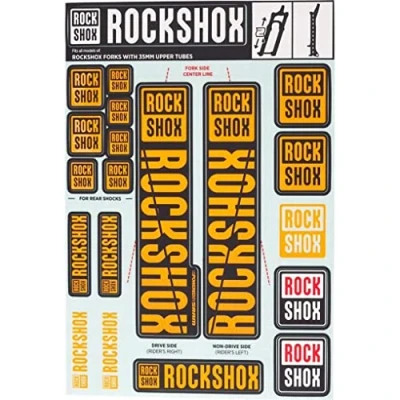 Abbildung von RockShox Unisex Erwachsene Felgenbänder 03054954 Felgenbänder, Orange, 35mm