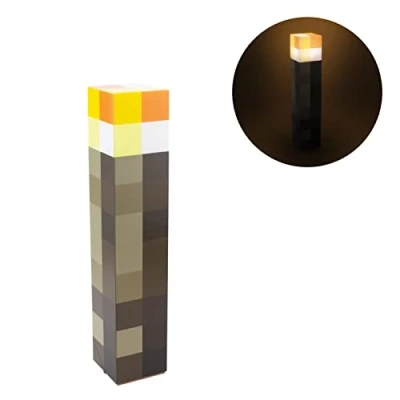 Abbildung von Minecraft Stehlampe Fackellampe Torch light, Tisch und Wandleuchte